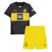 Maillot de foot Borussia Dortmund Extérieur vêtements enfant 2024-25 Manches Courtes (+ pantalon court)